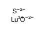 lutetium(3+),oxygen(2-),sulfide Structure