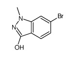 6-Bromo-1-methyl-1H-indazol-3(2H)-one Structure