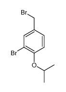 2-bromo-4-bromomethyl-1-isopropoxybenzene Structure