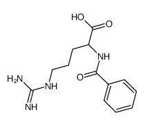 BZ-DL-ARG-OH Hydrochloride Structure