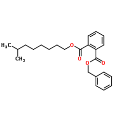 邻苯二甲酸苄基异壬酯结构式