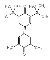 3,5-二甲基-3',5'-二叔丁基-4,4'-联苯醌结构式