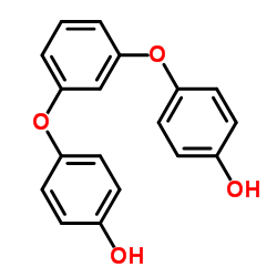 1,3-双(4-羟基苯氧基)苯结构式