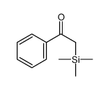 1-phenyl-2-trimethylsilylethanone Structure