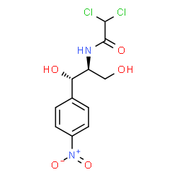 Acetamide, 2,2-dichloro-N-((1S,2S)-2-hydroxy-1-(hydroxymethyl)-2-(4-ni trophenyl)ethyl)-结构式