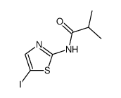 Propionamide,N-(5-iodo-2-thiazolyl)-2-methyl- (8CI) Structure