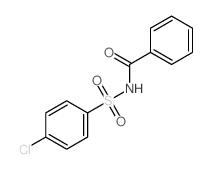 Benzamide,N-[(4-chlorophenyl)sulfonyl]-结构式