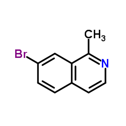 7-Bromo-1-methylisoquinoline Structure