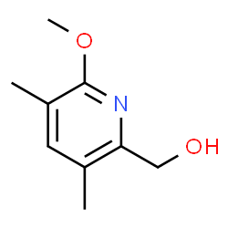 2-羟甲基-3,5-二甲基-6-甲氧基吡啶结构式
