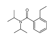 2-ethyl-N,N-di(propan-2-yl)benzamide结构式