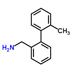 1-(2'-Methyl-2-biphenylyl)methanamine结构式