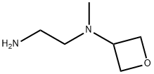N-(2-aminoethyl)-N-methyloxetan-3-amine Structure