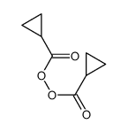 cyclopropanecarbonyl cyclopropanecarboperoxoate结构式