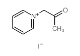 Pyridinium,1-(2-oxopropyl)-, iodide (1:1) Structure