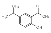 1-(2-羟基-5-异丙基苯基)乙-1-酮结构式
