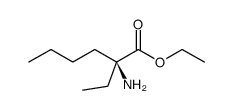 (S)-2-氨基-2-乙基己酸乙酯结构式