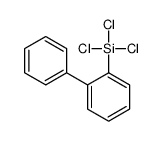 o-Trichlorosilylbiphenyl Structure