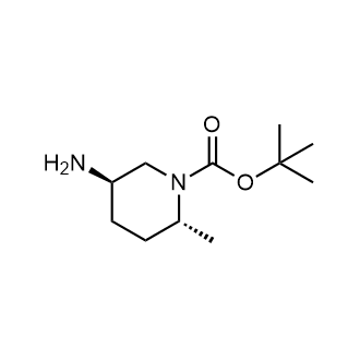 叔丁基(2R,5R)-5-氨基-2-甲基哌啶-1-羧酸盐结构式