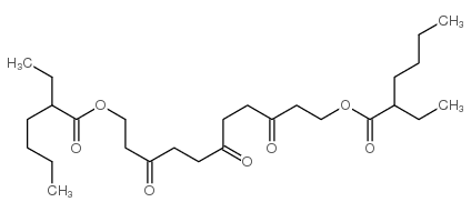 3,6,9-trioxaundecamethylene bis(2-ethylhexanoate) Structure