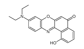 9-DIETHYLAMINO-2-HYDROXY-5H-BENZ(A)-结构式