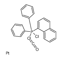 [(chloro-naphthalen-1-yl-diphenyl-λ5-phosphanyl)-λ3-chloranylidene]methanone,platinum结构式