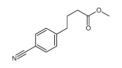 methyl 4-(4-cyanophenyl)butanoate结构式