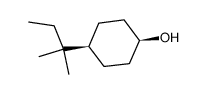 cis-4-tert-pentylcyclohexanol结构式