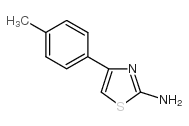 2-氨基-4-对甲苯基噻唑结构式