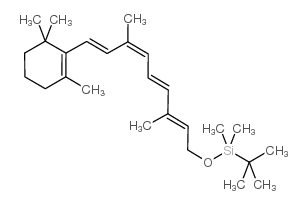 9-顺-(叔丁基二甲基甲硅烷基)视黄基醚结构式