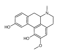 (6aR)-2-methoxy-6-methyl-5,6,6a,7-tetrahydro-4H-dibenzo[de,g]quinoline-1,10-diol Structure