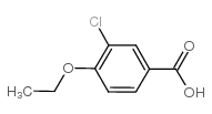 3-氯-4-乙氧基苯甲酸结构式