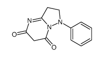 1-phenyl-2,3-dihydropyrazolo[1,5-a]pyrimidine-5,7-dione结构式