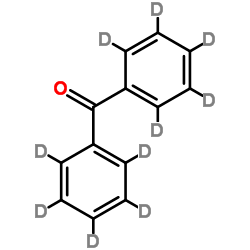 苯甲酮-D10结构式
