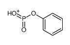 hydroxy-oxo-phenoxyphosphanium Structure
