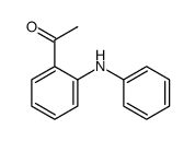 1-(2-(苯基氨基)苯基)乙酮结构式