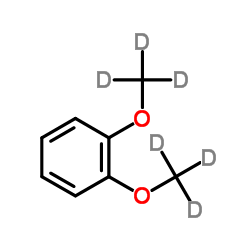 邻苯二甲醚-D6结构式