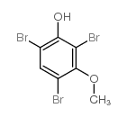 2,4,6-三溴-3-甲氧基苯酚结构式