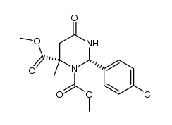 MeO2C-(cyclo-p-ClC6H4CH)-MeAsn-OMe结构式