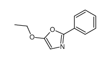 5-乙氧基-2-苯基-1,3-噁唑结构式