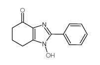 1-羟基-2-苯基-1,5,6,7-四氢-4H-苯并咪唑-4-酮结构式