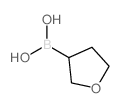 四氢呋喃-3-硼酸结构式