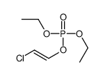 (E)-1-chloro-2-diethoxyphosphoryloxy-ethene Structure