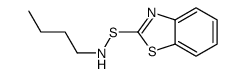 N-(1,3-benzothiazol-2-ylsulfanyl)butan-1-amine结构式