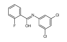 N-(3,5-Dichlorophenyl)-2-fluorobenzamide Structure