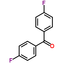 4,4'-二氟二苯甲酮结构式