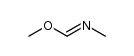 N-methylformimino methyl ester结构式
