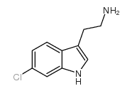 6-Chloro-1H-indole-3-ethanamine Structure