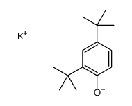 potassium 2,4-di-tert-butylphenolate Structure