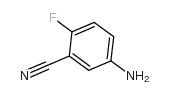 2-氟-5-氨基苯腈结构式