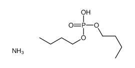 磷酸二丁酯铵盐结构式